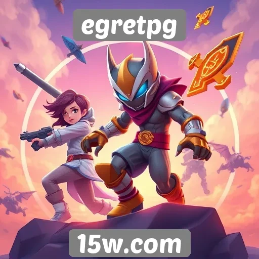 egretpg apresenta nova plataforma de jogos online